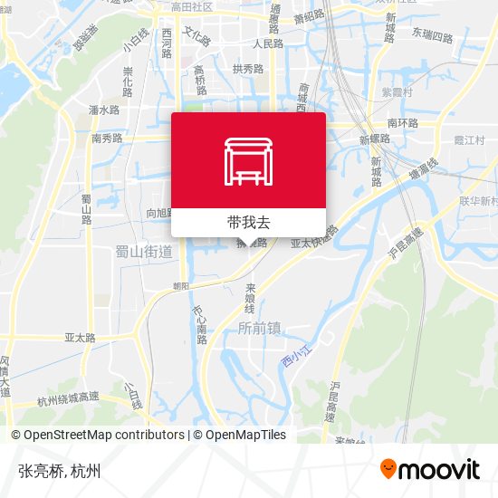 张亮桥地图