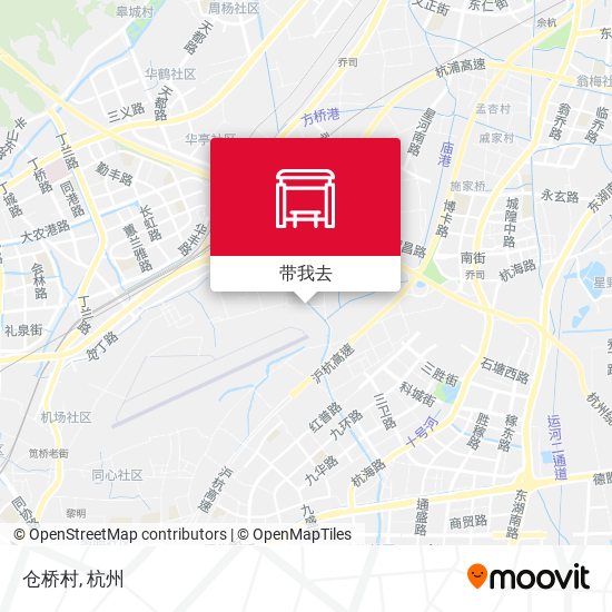 仓桥村地图