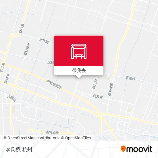 李氏桥地图