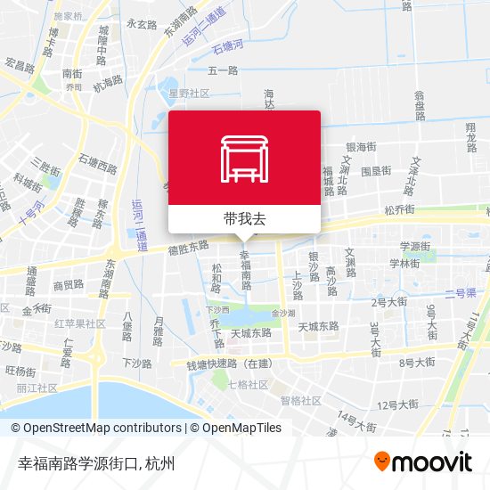 幸福南路学源街口地图