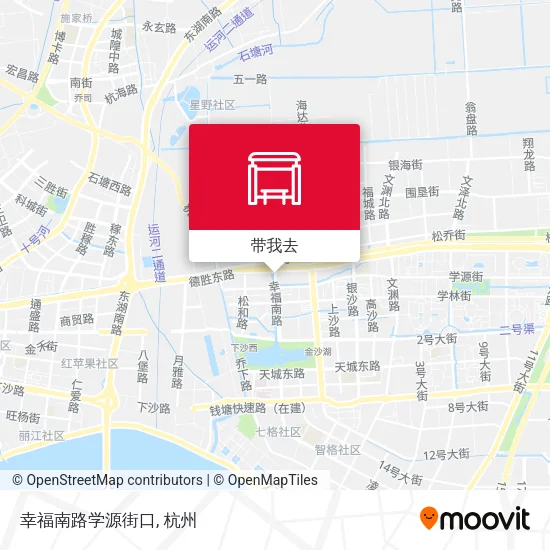 幸福南路学源街口地图