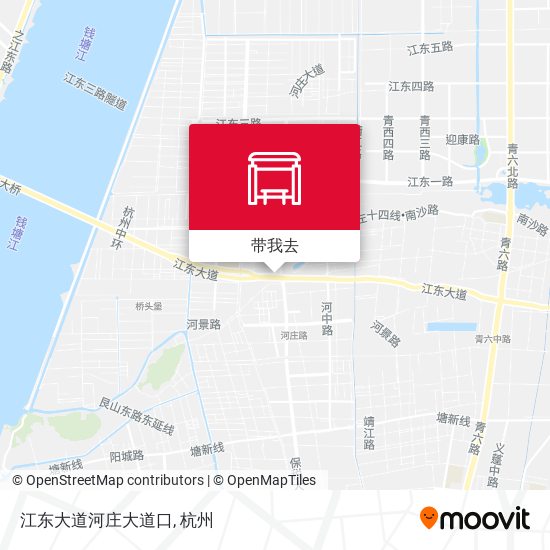 江东大道河庄大道口地图