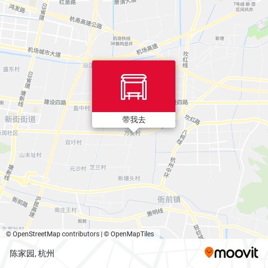 陈家园地图