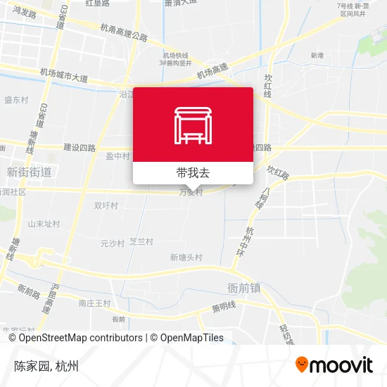 陈家园地图