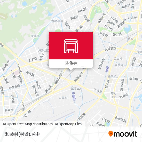 和睦村(村道)地图