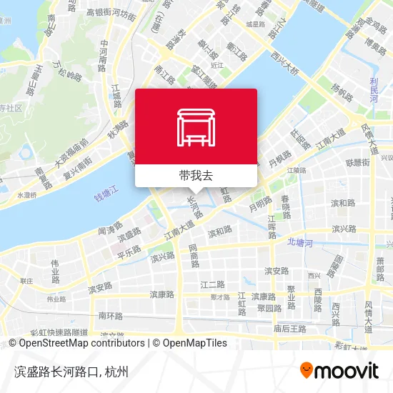 滨盛路长河路口地图