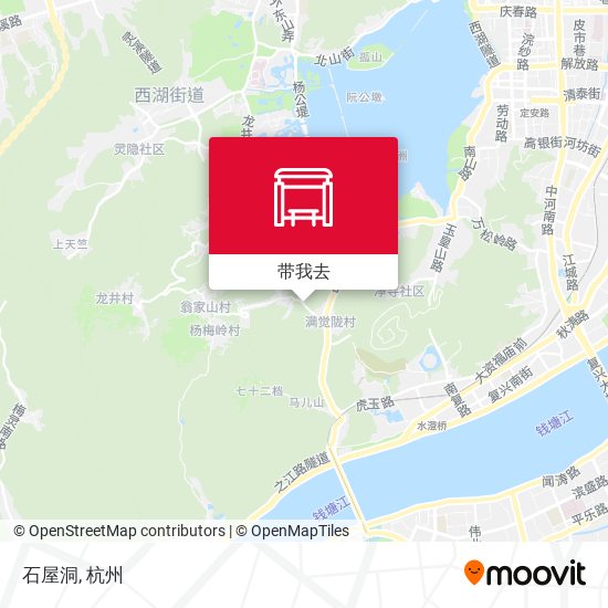 石屋洞地图