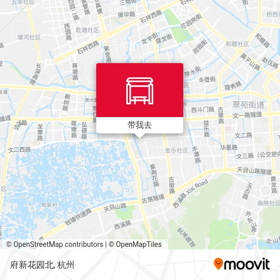 府新花园北地图