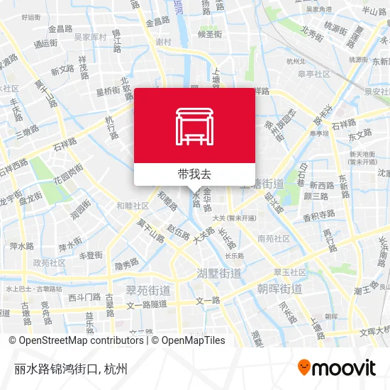 丽水路锦鸿街口地图