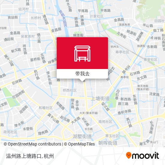 温州路上塘路口地图