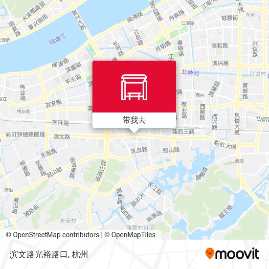 滨文路光裕路口地图