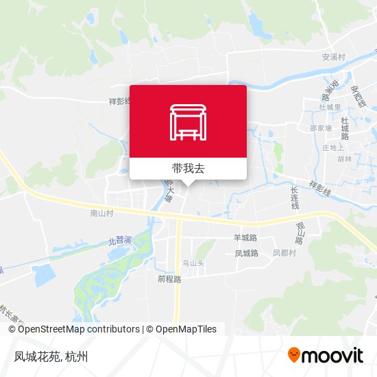 凤城花苑地图