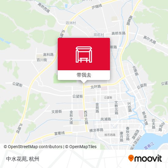 中水花苑地图