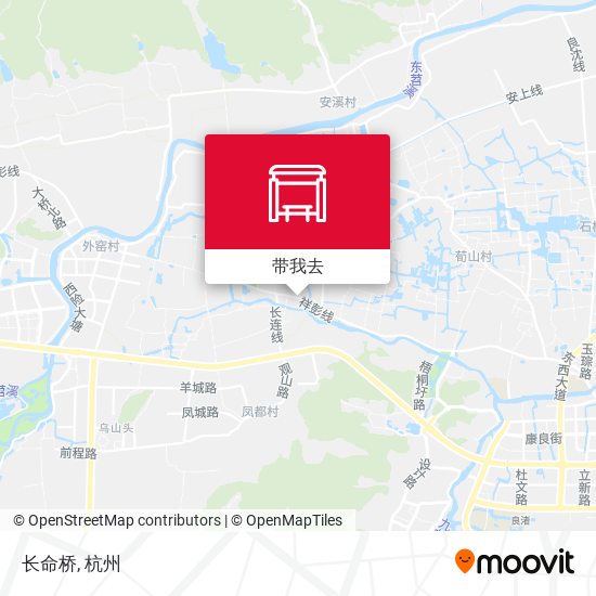 长命桥地图