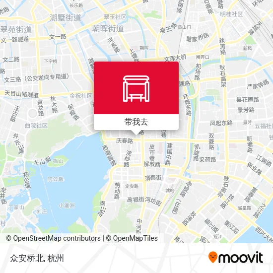 众安桥北地图