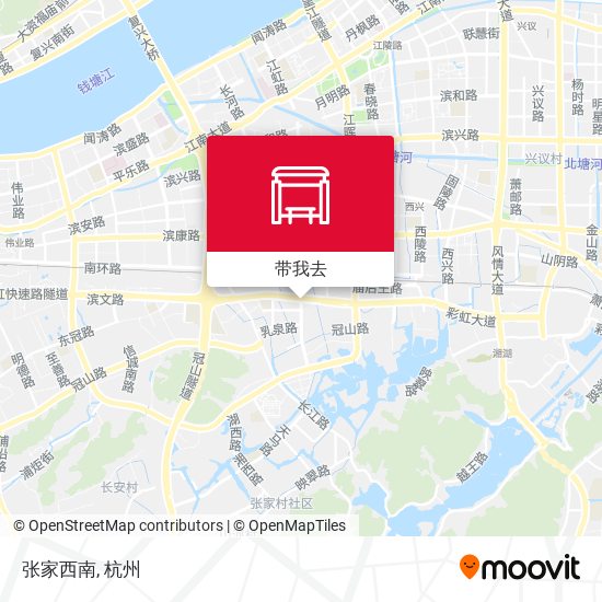 张家西南地图