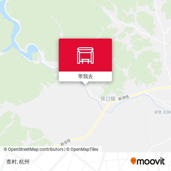 查村地图