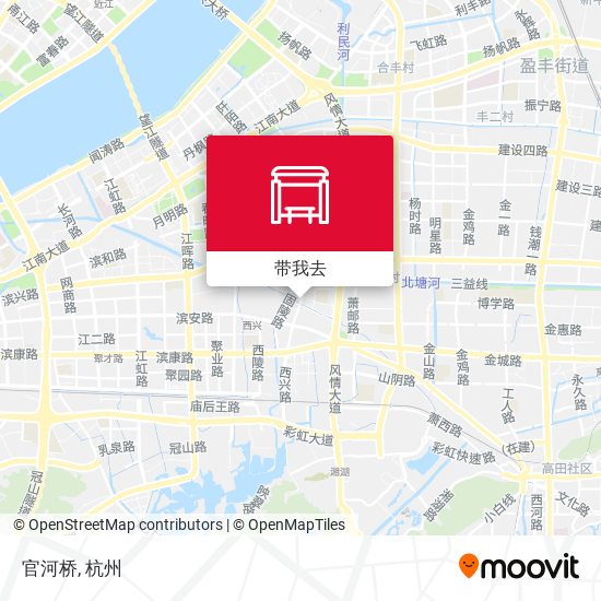 官河桥地图