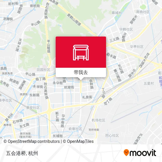 五会港桥地图