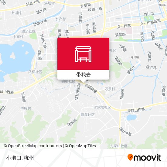 小港口地图
