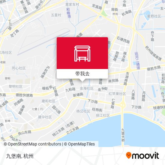 九堡南地图