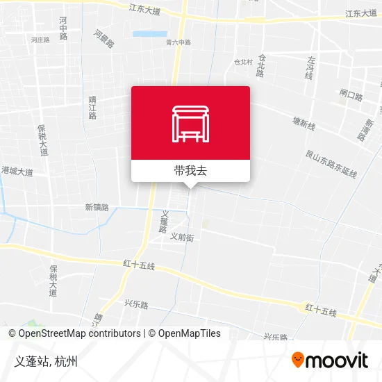义蓬站地图
