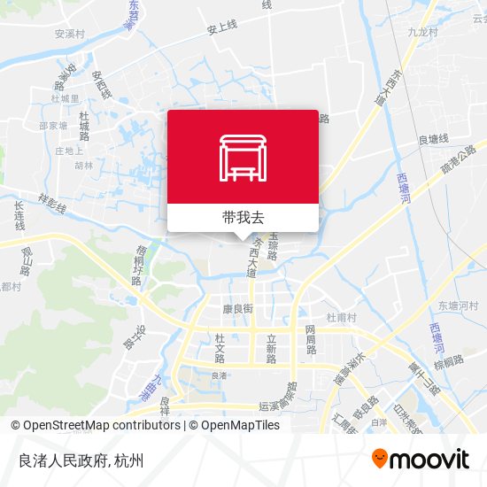 良渚人民政府地图