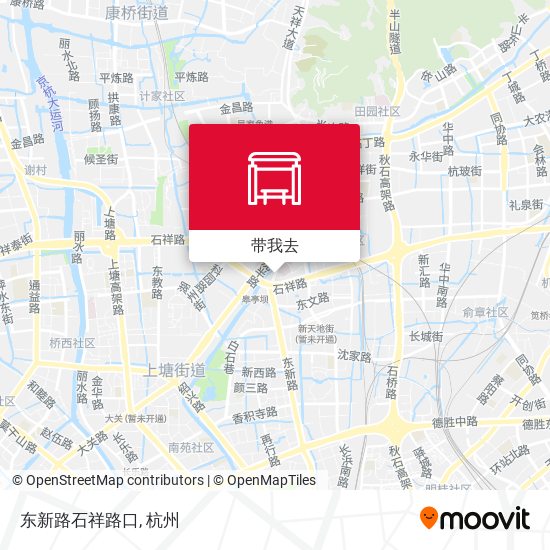 东新路石祥路口地图