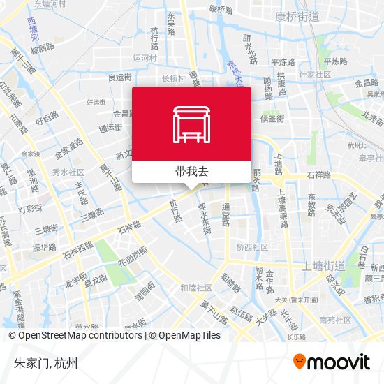 朱家门地图