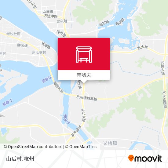 山后村地图