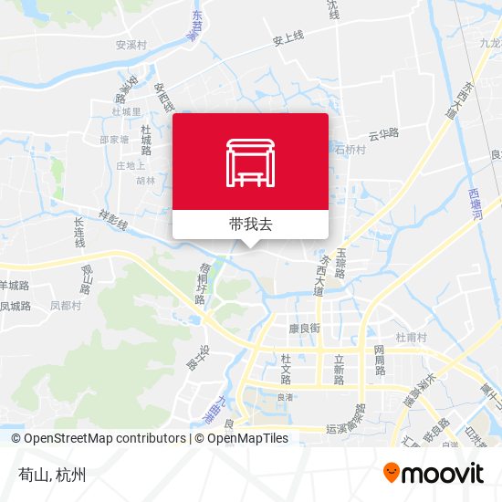 荀山地图