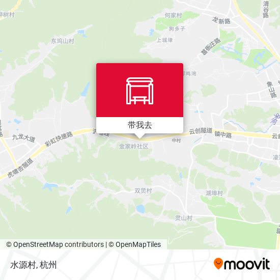 水源村地图