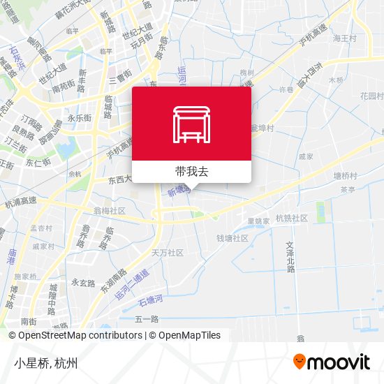 小星桥地图