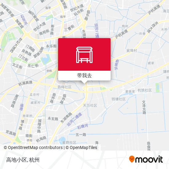 高地小区地图