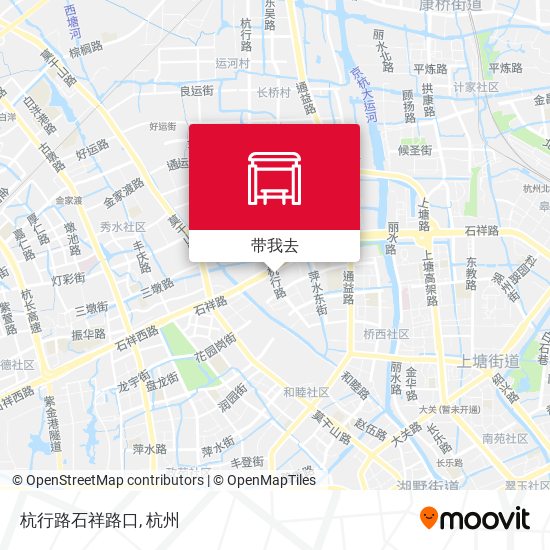 杭行路石祥路口地图