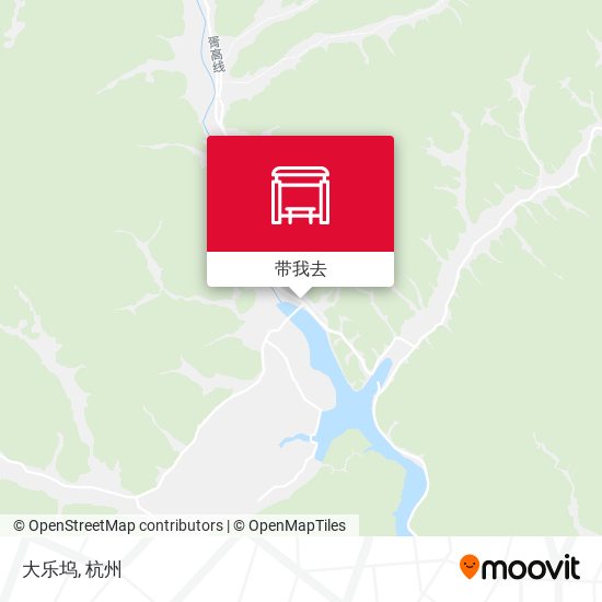 大乐坞地图