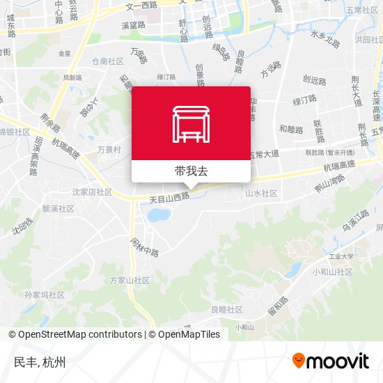 民丰地图