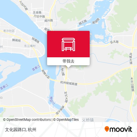 文化园路口地图