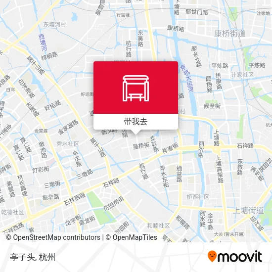 亭子头地图