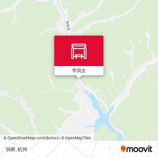 洞桥地图