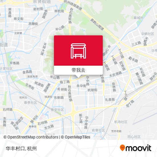 华丰村口地图