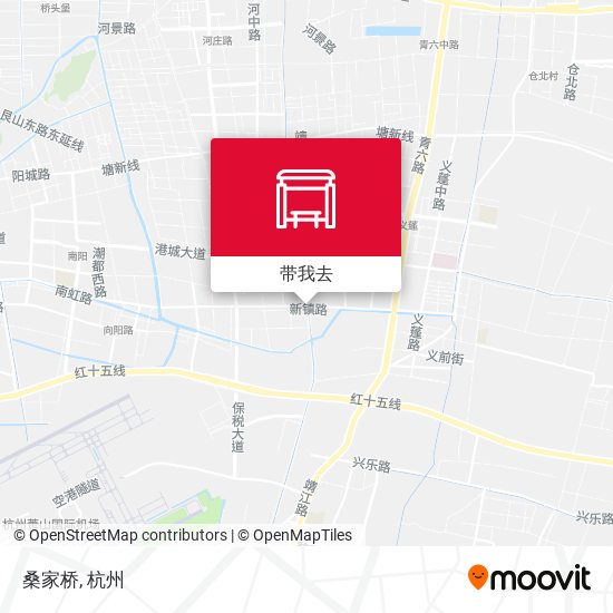桑家桥地图
