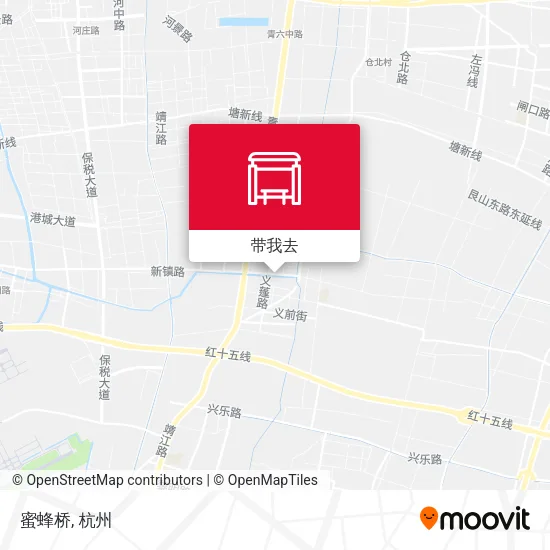 蜜蜂桥地图