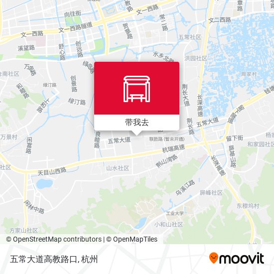 五常大道高教路口地图