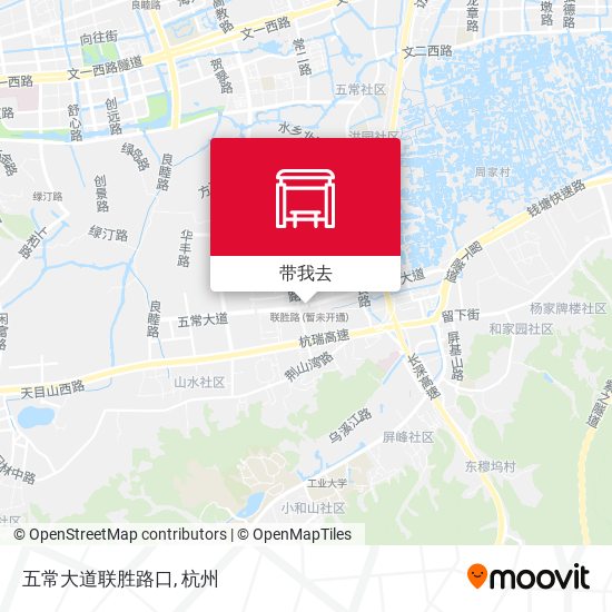 五常大道联胜路口地图
