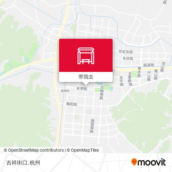 吉祥街口地图