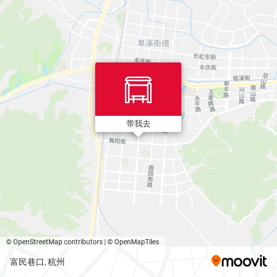 富民巷口地图