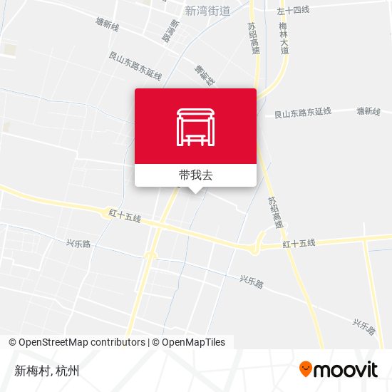 新梅村地图