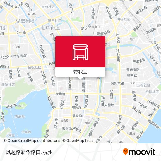 凤起路新华路口地图