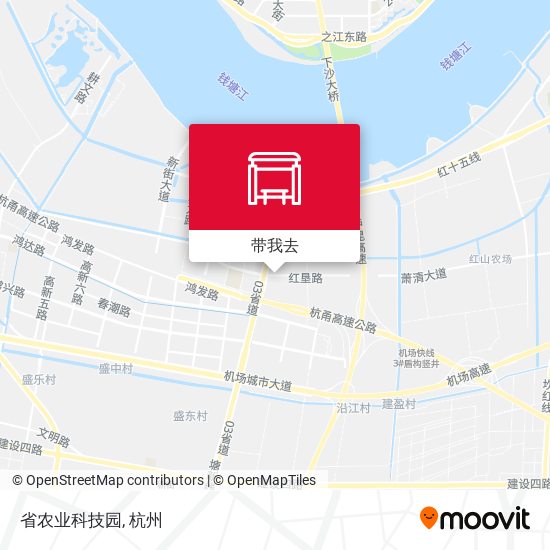 省农业科技园地图